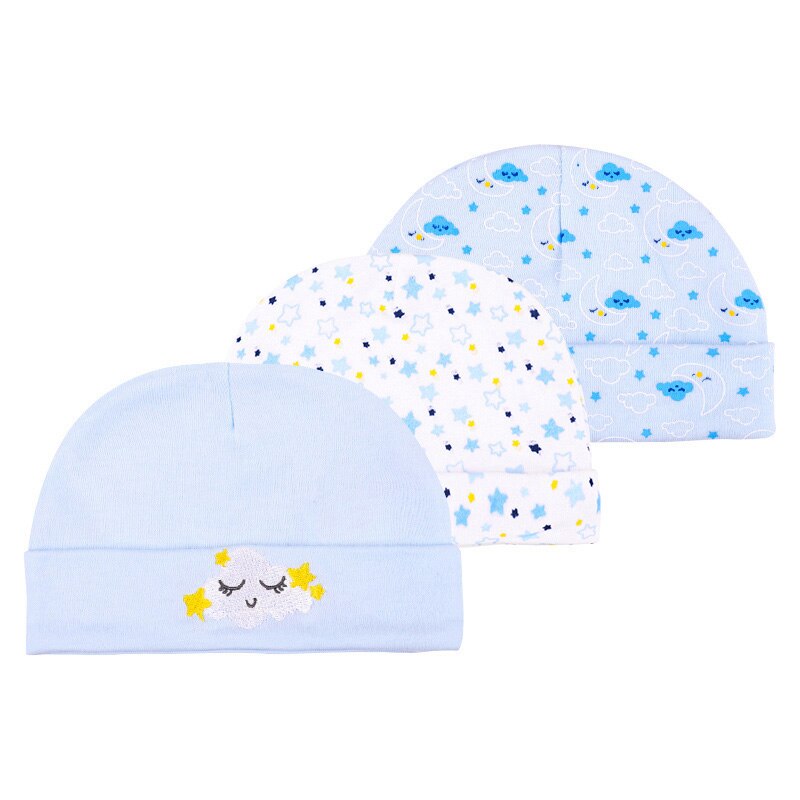 baby hat boy girl cotton born newborn baby hat child baby hat 0-6M: HP3009