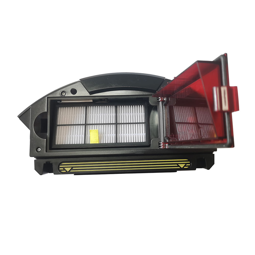 Caja de polvo filtro Hepa cepillos laterales principales para iRobot Roomba 800 805 806 850 860 864 865 866 870 871 875 880 885 960 964 966 970 975