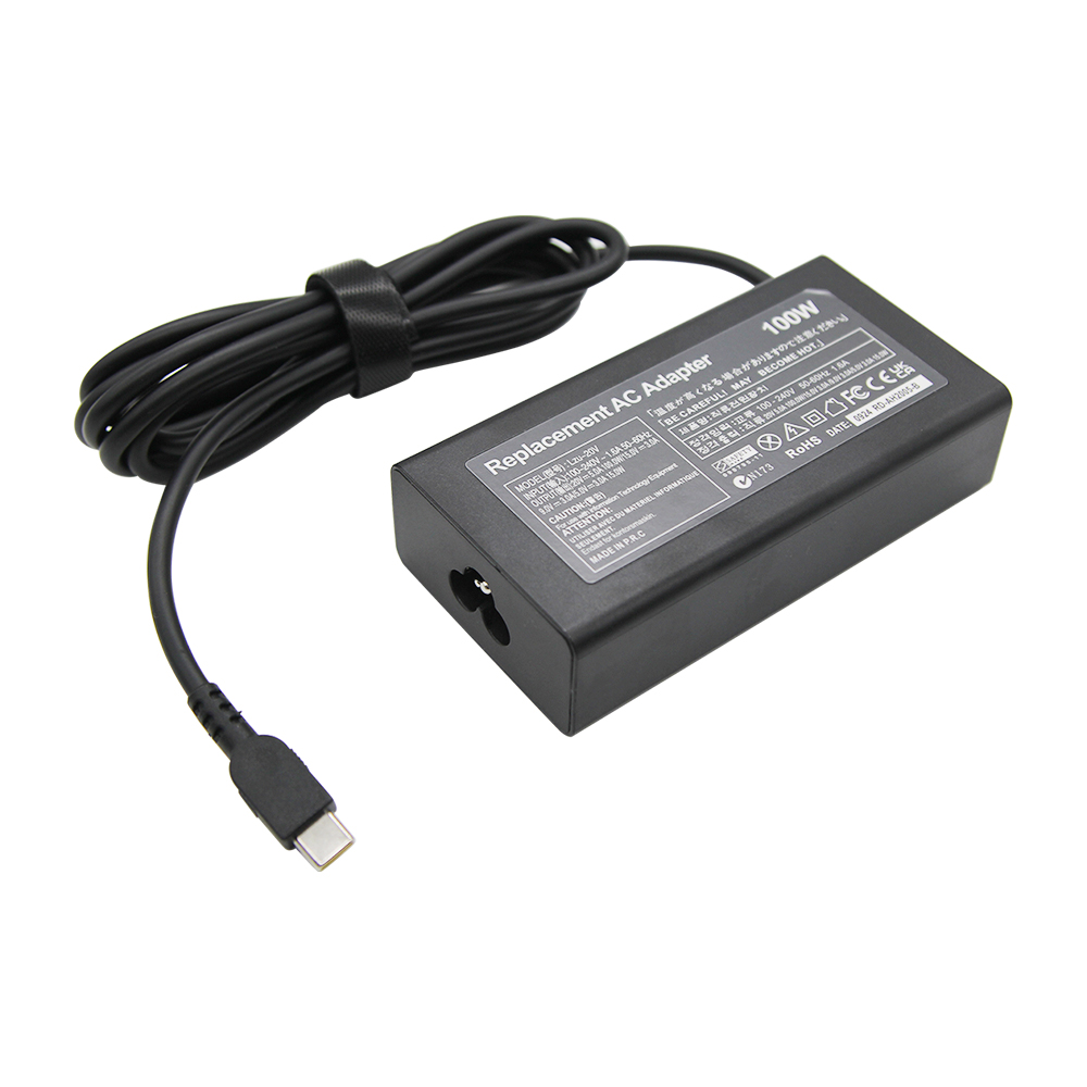 20V 5A 100W USB C Type-C Laptop Charger AC Adapter For Lenovo Idea Pad5 Pro16 Power Supply ADL100YLC3A ADL100YDC3A