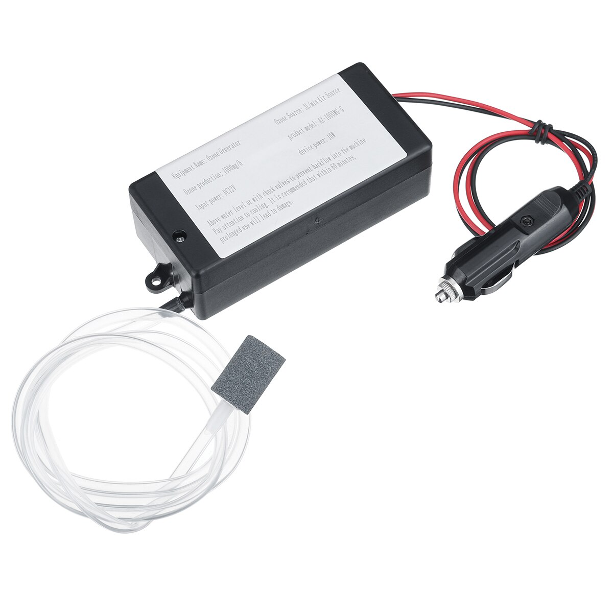Tubo de ozono de 1000mg para generador de ozono, tubo de sílice, generador de ozono, ozonizador para agua, accesorios de purificación de aire, 220/110V/coche: Car