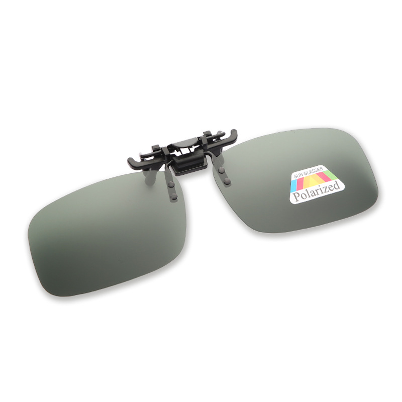 Lunettes de soleil polarisées unisexes à clipser, lunettes de soleil d'équitation, lentille de visibilité nocturne, conduite nocturne, équipement de moto,