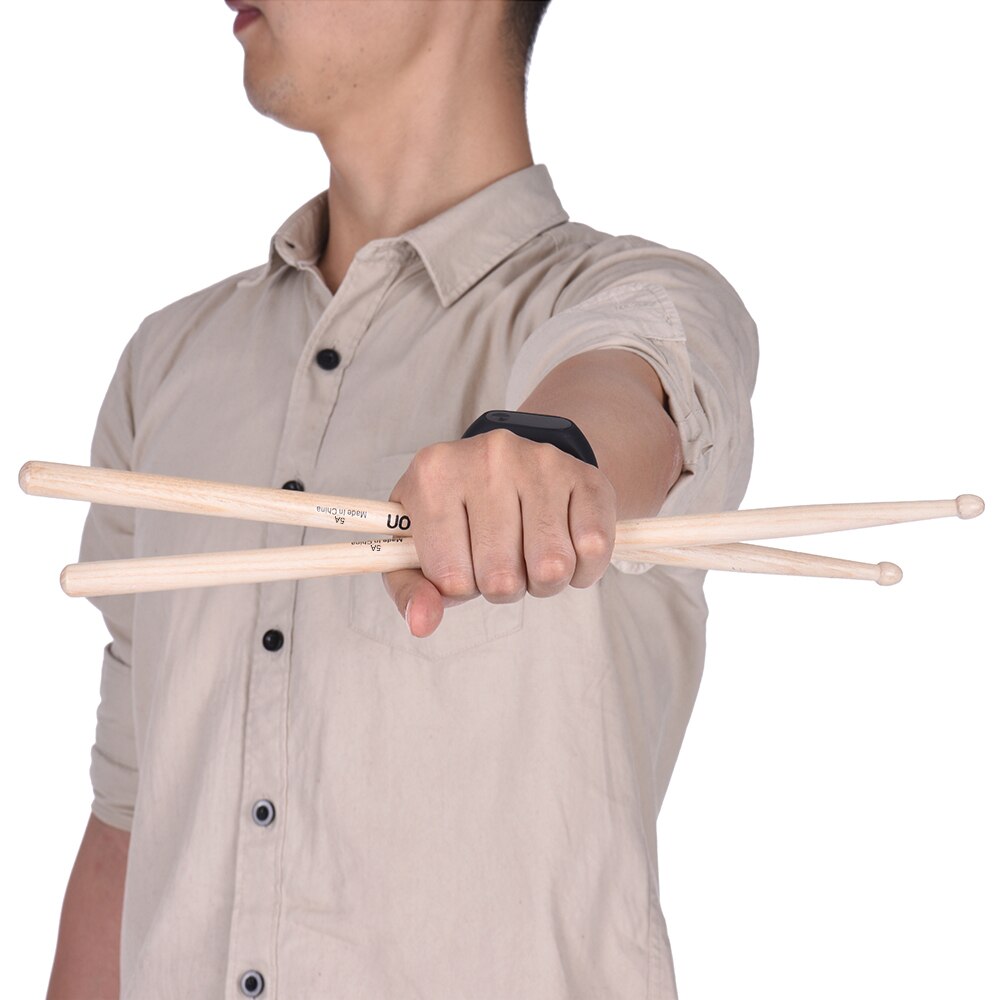 Baquetas de madera ammoon, 6 pares de baquetas de batería de 5A/7A, conjunto de instrumentos de percusión de madera de Arce, accesorios