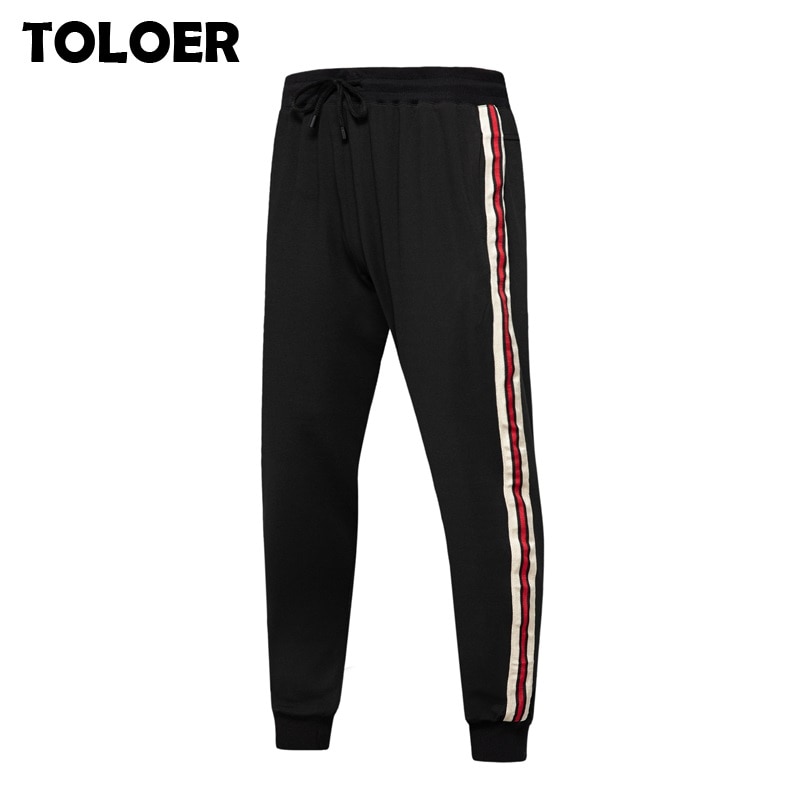Casual Broek Mannen Joggers Streetwear Hip Hop Joggingbroek Fitness Mannen Sportswear Track Broek Streep Gym Jogging Broek Broek Mannen