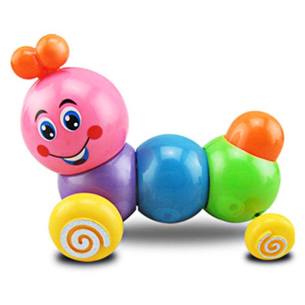 Kids Colorful Wind-up Toys Baby Funny Kids Toys Spring Clockwork Toy Mini Pull Back Bug Baby Developmental Educational Toys
