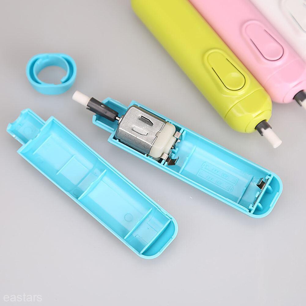 1 PC Battery Operated Eraser Electric Eraser Automatic School Supplies Stationery Child Escolar Papelaria