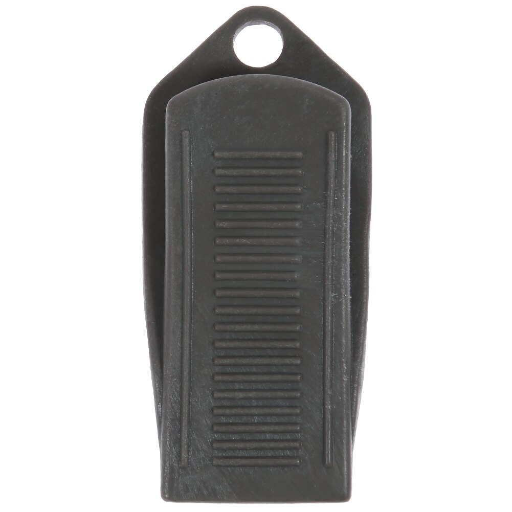 1pc Door Wedge Shaped Rubber Door Stops Non-Slip Black Rubber Door Buffers for Office Home Floor Door Stopper: Grey