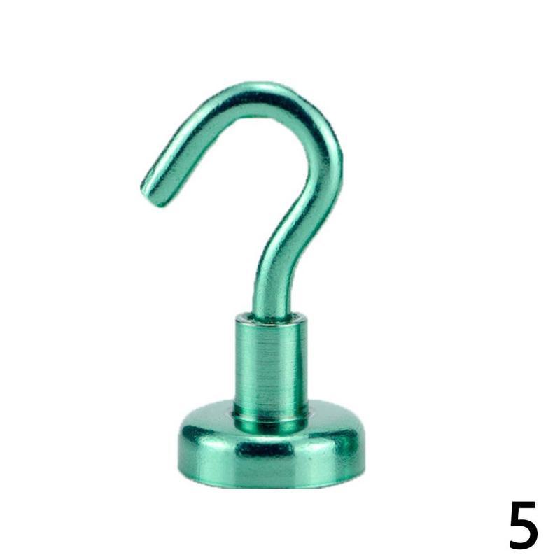 Steel Magnetic Hook Heavy Duty Magnetic Hooks Magnet Hanging Hook Powerful Neodymium Kitchen Hanging Holder