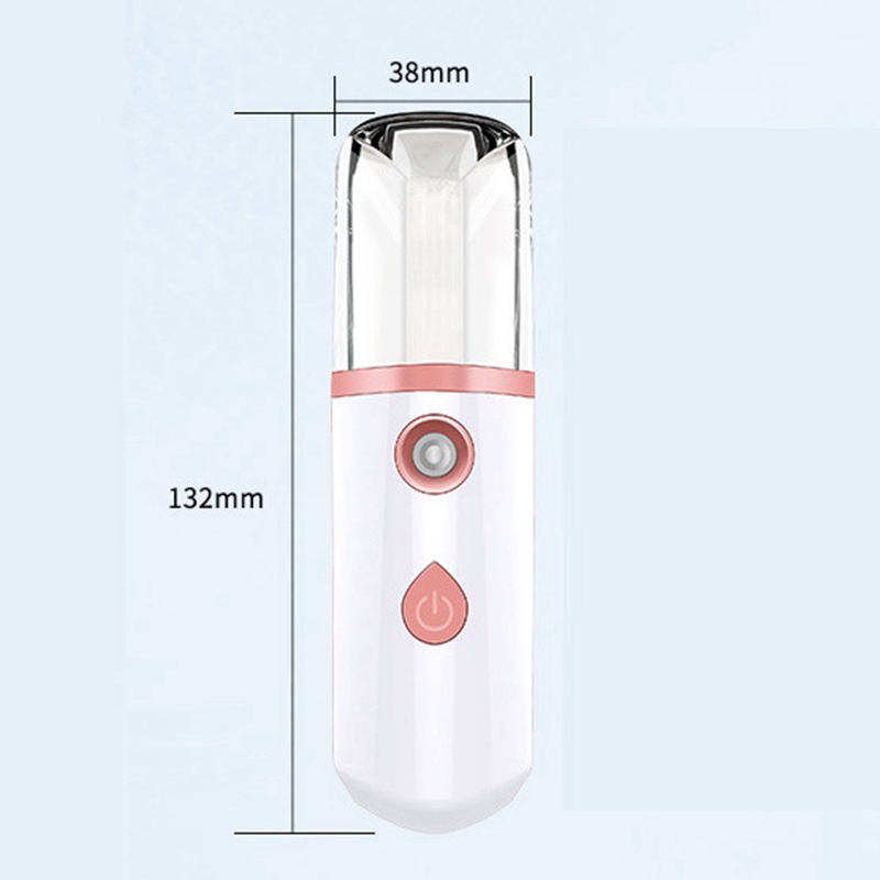 Mini Portable Humidifier Facial Vaporizer Sprayer,USB Chargeable Face Moisturizer Humidifier Anti-Aging Beauty Tools