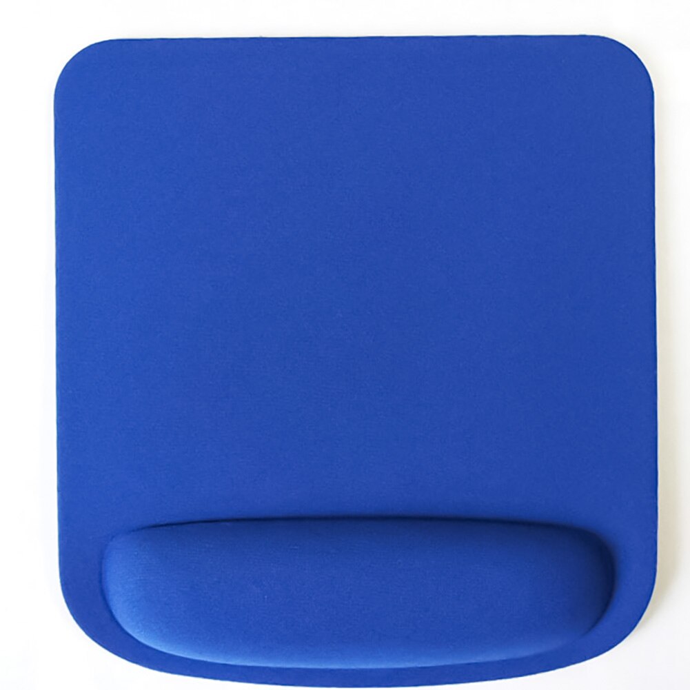 MOUSE PAD Thicken Square Comfy Wrist Mouse Pad For Optical/Trackball Mat Mice Pad Computer: blue