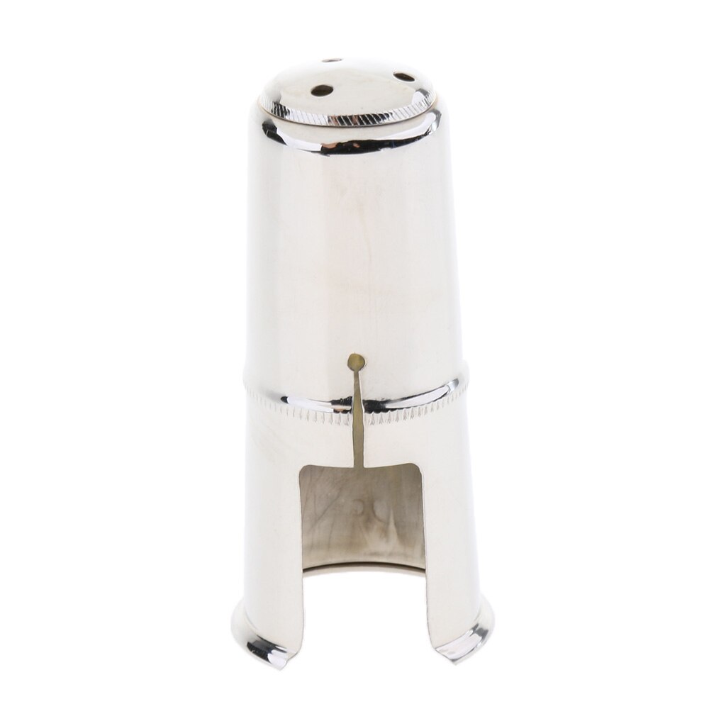 2x Metal Clarinet Mouthpiece Cap - Tooyful Wind Instrument Accessory