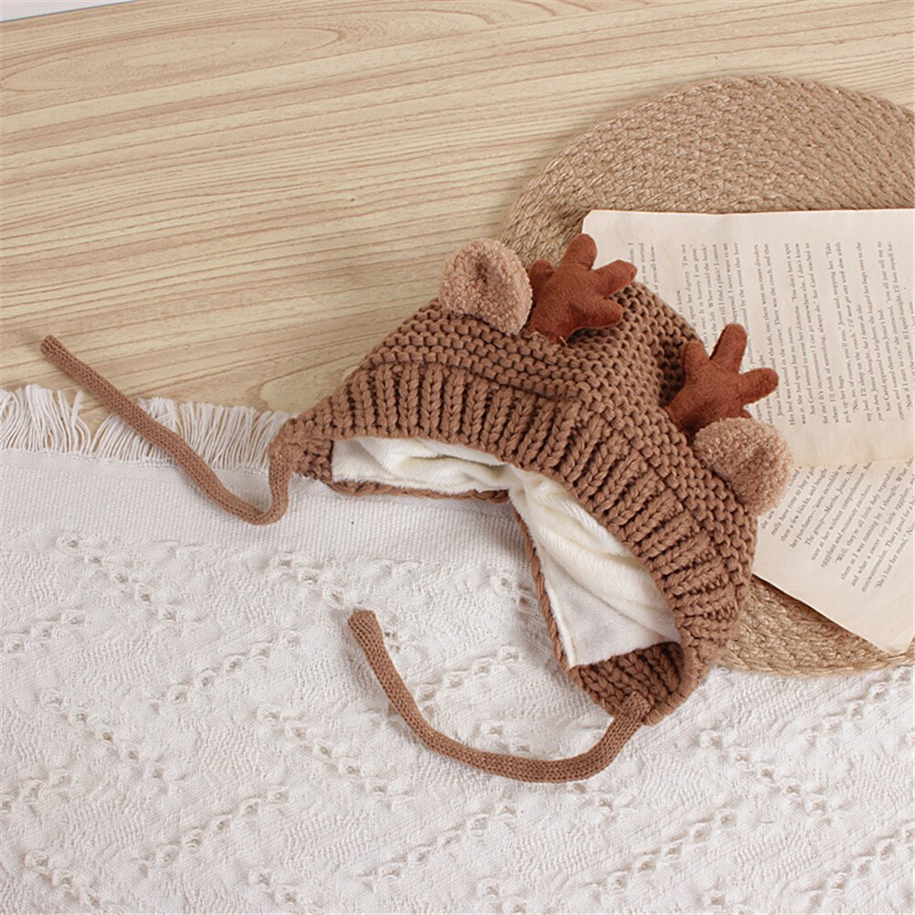 Citgeett Autumn Winter Christmas Infant Baby Boy Girl Clothes Knitted Hats & Caps: D