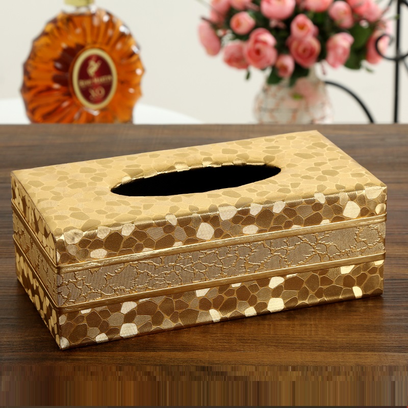 Leder Gewebe Kasten Serviettenhalter Papier fallen Badezimmer Gewebe Kasten Abdeckung Auto Serviette Lagerung Moderne Toilettenpapier Kasten