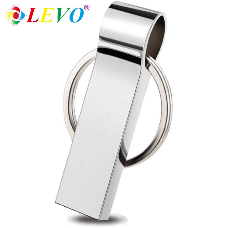 Pamięć USB dyski 128 gb metalowy pamięć usb dysku 256gb Flash pendrive pendrive 32GB/8 GB/4GB/16GB/128 GB USB2.0: 128 gb / Srebrny