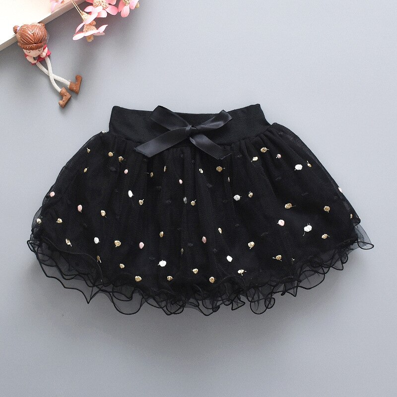 Levering Kinderen Snoep Mooie Gaas Jurk Baby Rok Dot 4 Kleur 0-3year