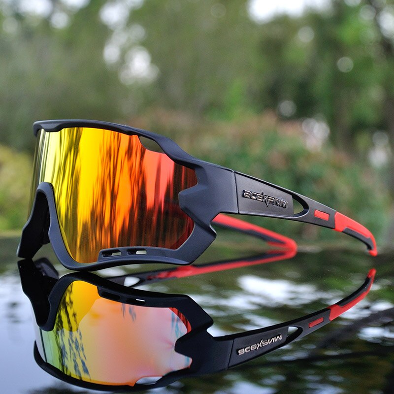 gafas polarizadas de ciclismo gafas de ciclismo de montaña gafas de ciclismo de deportes al aire libre gafas de sol UV400 4 lente: JFU1