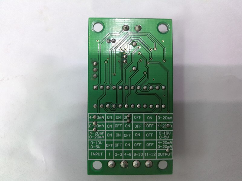 Current to Voltage Module 4-20mA Turn 0-3.3/5/10V Voltage to Current 0-5V/10V Turn 4-20mA