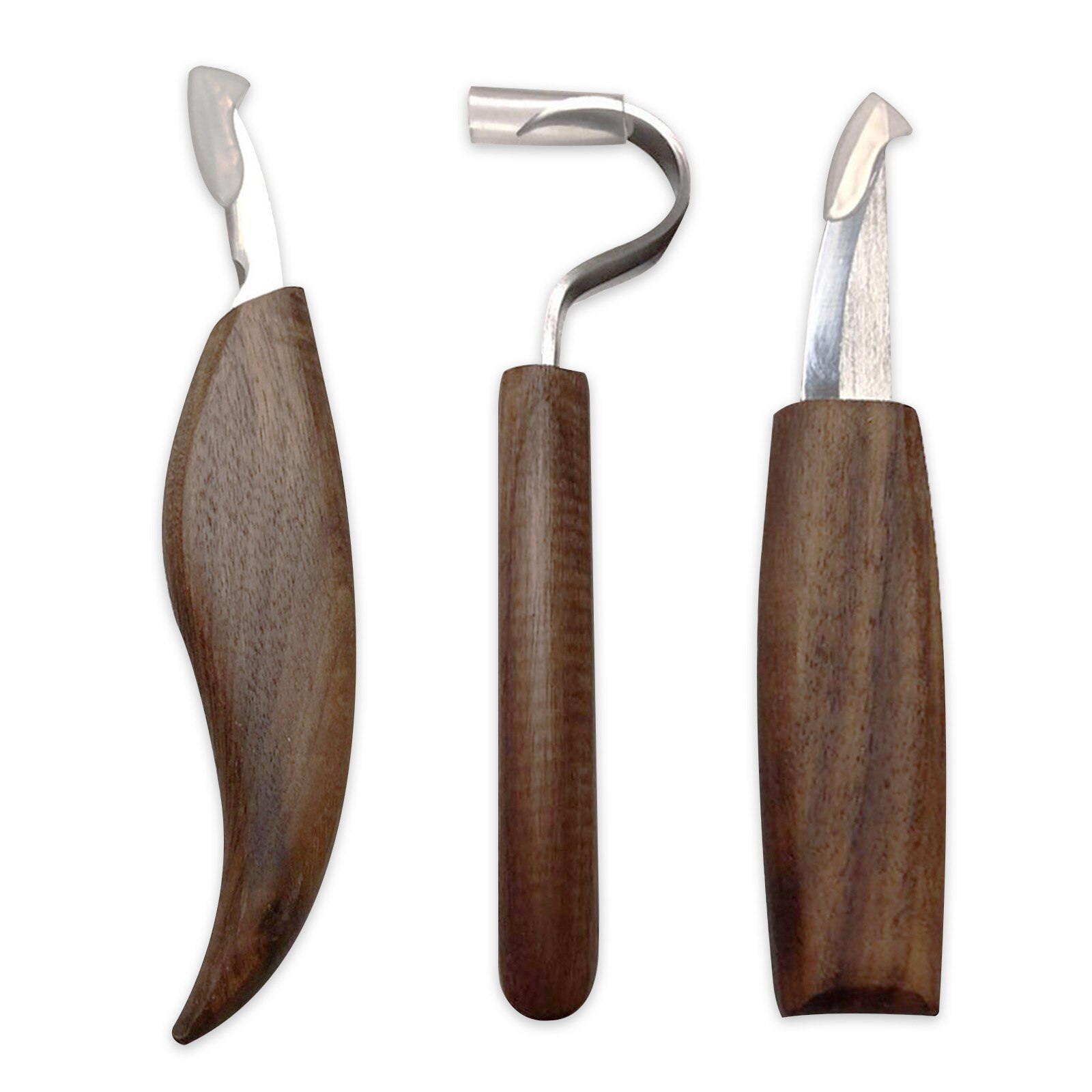 Wood Carving Knife Set Wood Chisel Sharp-edged Engraving Wood Cutter For DIY Household Woodworking Crafts Carving Tools: 3pcs