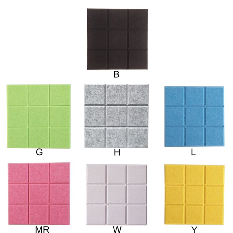 30*30 Jiugong Vilt Achtergrond Muur DIY Puzzel Fotowand Message Board DIY Decoratie Craft voor Home Office