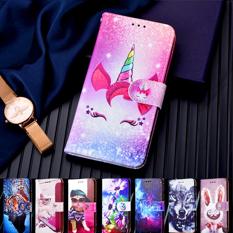 Wallet Flip Leather Case Voor Huawei Honor 50 Lite Cover Boek Funda Voor Honor 50 Lite Honor 50 Licht Honor50Lite case