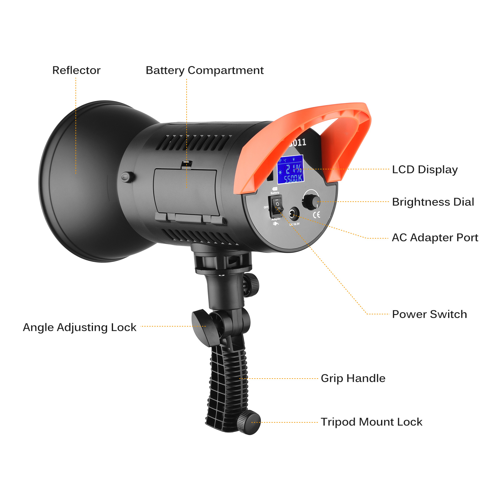 100W LED Video Licht 5600K Studio Lichter Dimmbare Bowens Berg Kontinuierliche Licht Reflektor Fernbedienung für Hochzeit Fotografie