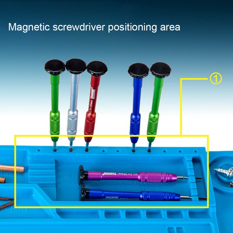 Warmte Isolatie Werken Mat Esd Soldeerstation Hittebestendig Telefoon Reparatie Onderhoud Mat Elektricien Isolator Pad Platform