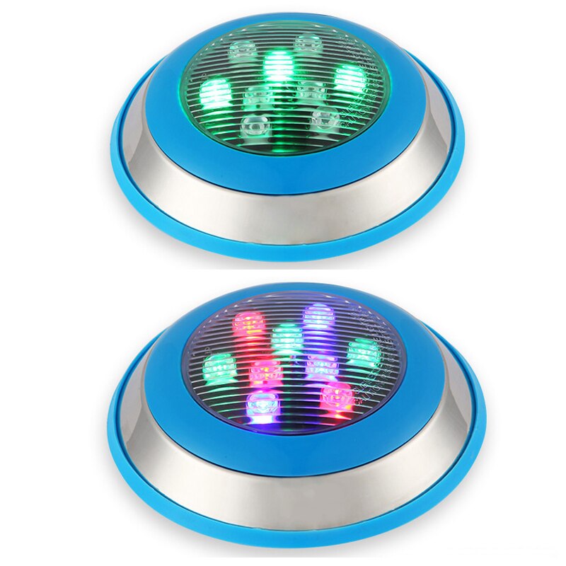 Led Swimming Pool Light AC12V 24V 6W Waterproof Decorative Stainless Steel LED Lamp for Swim SPA Lamps Pool Lighting