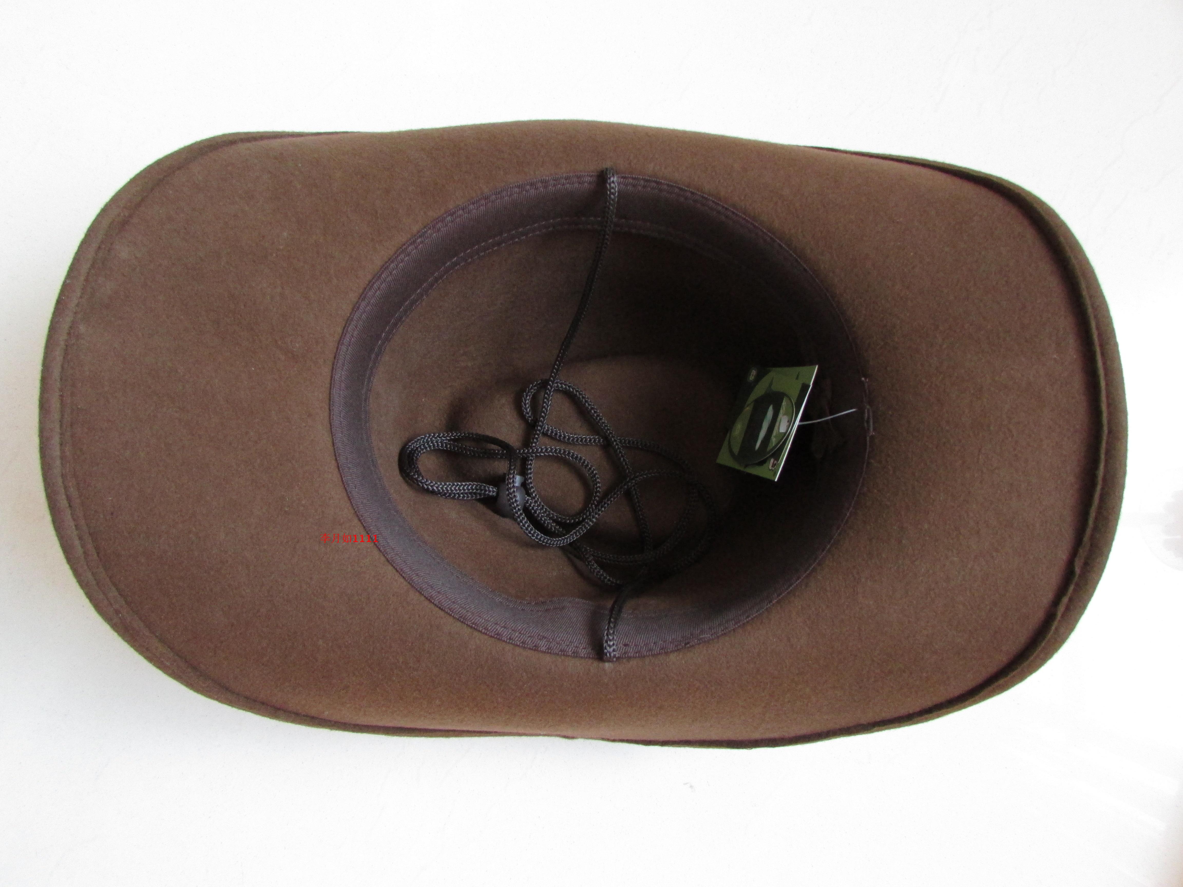 Wool Hat Fedoras Hat Men's Fedora Cap Male Waterproof Woolen Men's Equestrian Fedora Hat Gentleman Hats Wide Brim B-8138