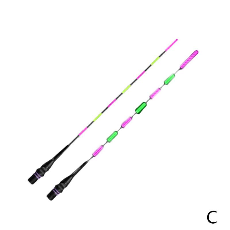 Flotador inteligente LED de pesca nocturna superbrillante, herramientas luminosas, flotadores electrónicos sensibles, accesorios de boya, Ultra pesca, Ou E4T1: C