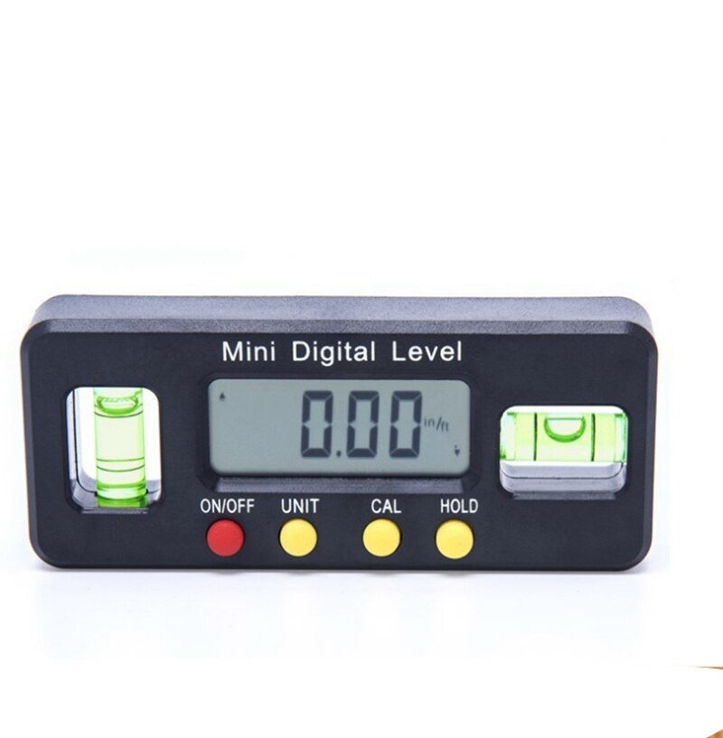 Portable Digital Angle Finder Protractor Electronic Level Box 360 Degree Digital Inclinometer Angle Measuring Tool: 150mm