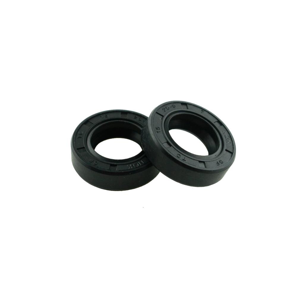 10 Stuks Nbr Keerring TC-15 * 20*21*22*23*24*25*3.5*4*4.5*5 Nitril Overdekte Dubbele Lip