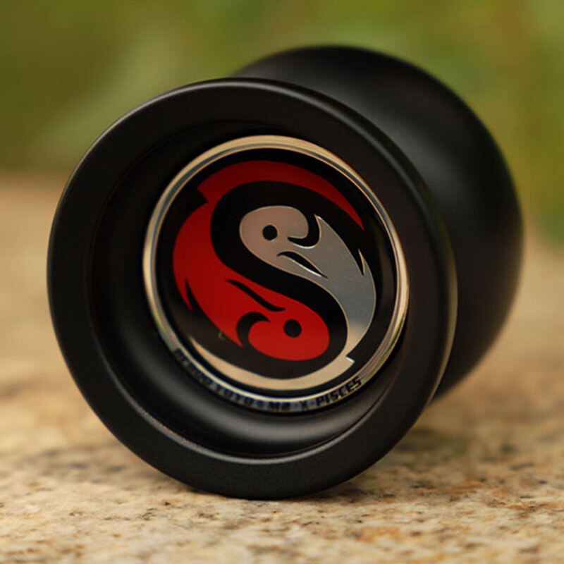 Bebooyoyo Professionele Yoyo M2 Pisce Lichtmetalen Yo Yo Set Jojo + Handschoen + 3 Touwen Klassieke Speelgoed