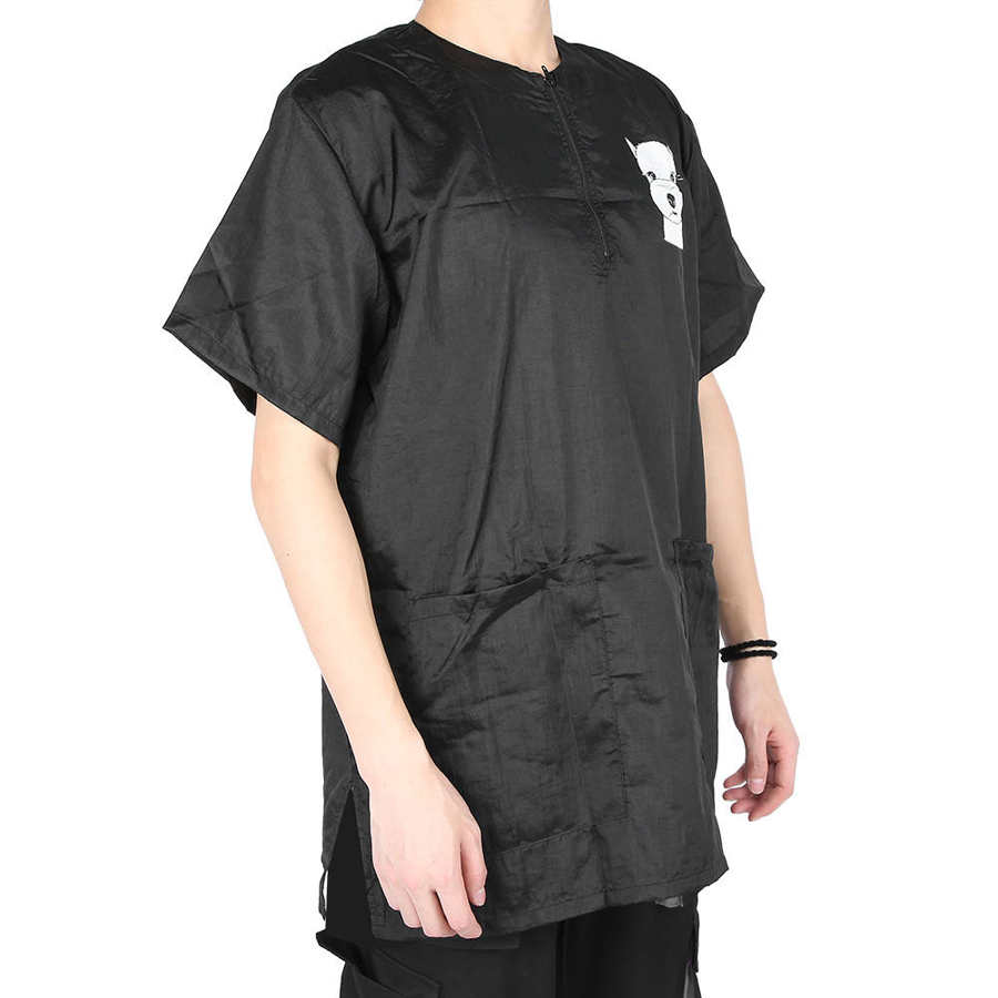 Salon kapper kleding kapperszaak kapper kapper waterdichte werkkleding l haar knippen cape rits wikkel