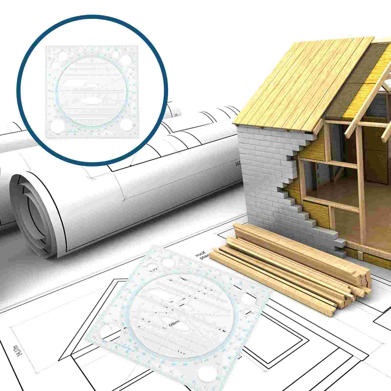 Measuring Ruler Protractor School Drawing Ruler Drawing Template Measuring Tool