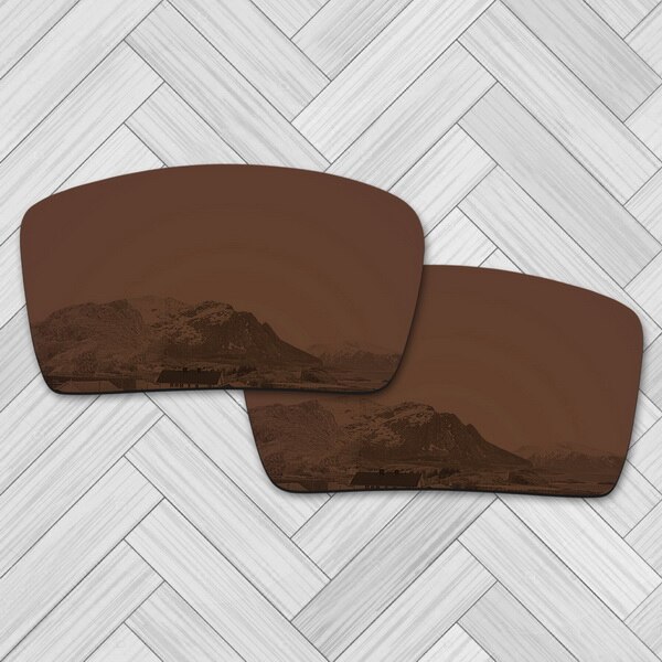 E.O.S 20+ Options Lens Replacement for OAKLEY Eyepatch 2 Sunglass: Bronze Brown