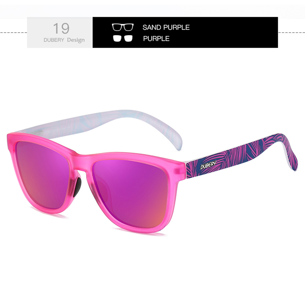DUBERY Gafas de sol polarizadas con montura completa para hombres y mujeres 28 colores modelo 550: Verde oscuro
