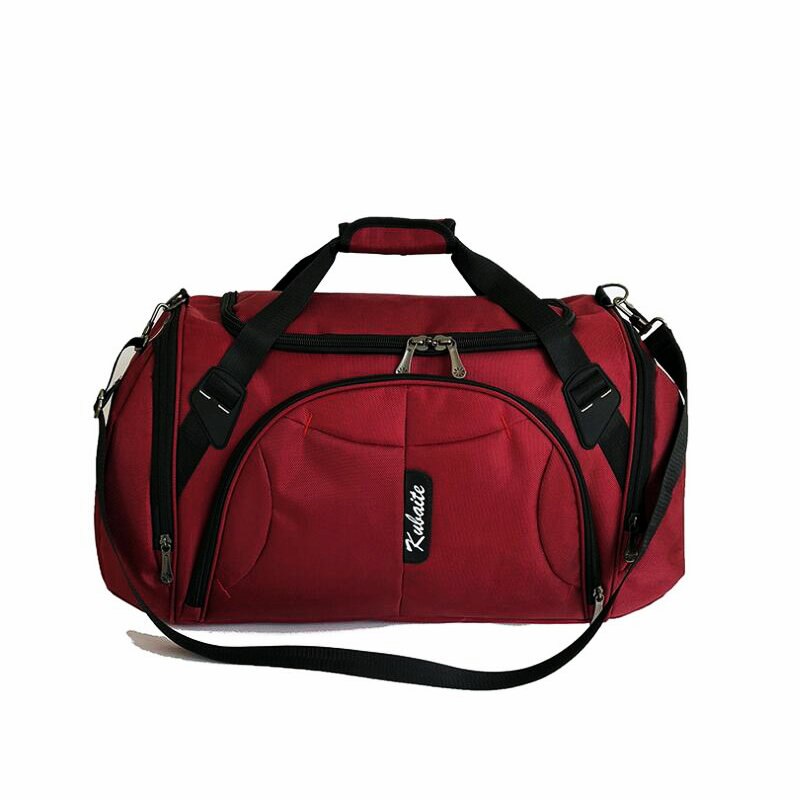 Lightweight Training Bag Canvas Outdoor Bag Large Capcity Women Travel Bag Independent Shoe Position Fitness Handbag Sport Bags