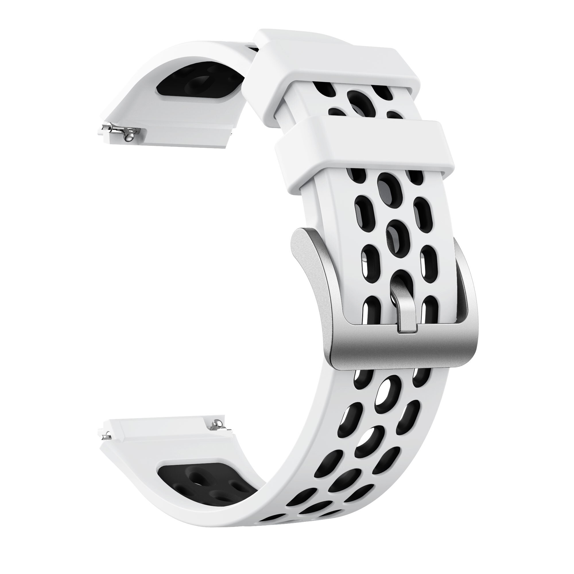 Bånd til huawei ur  gt 2e silikone urbånd sportsrem til  gt2e smart armbånd udskiftning af armbånd correa: Hvid sort