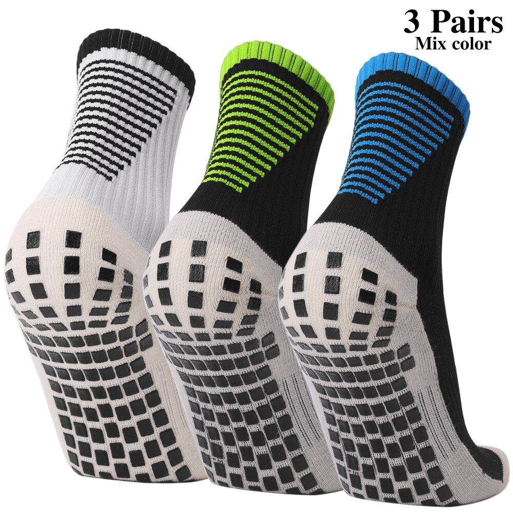 Anti Slip Fußball Socken Team Sport Socken Outdoor Fitness Atmungsaktiv Schnell Trocknend Socken Tragen-beständig Athletische Socken Anti-skid Socke