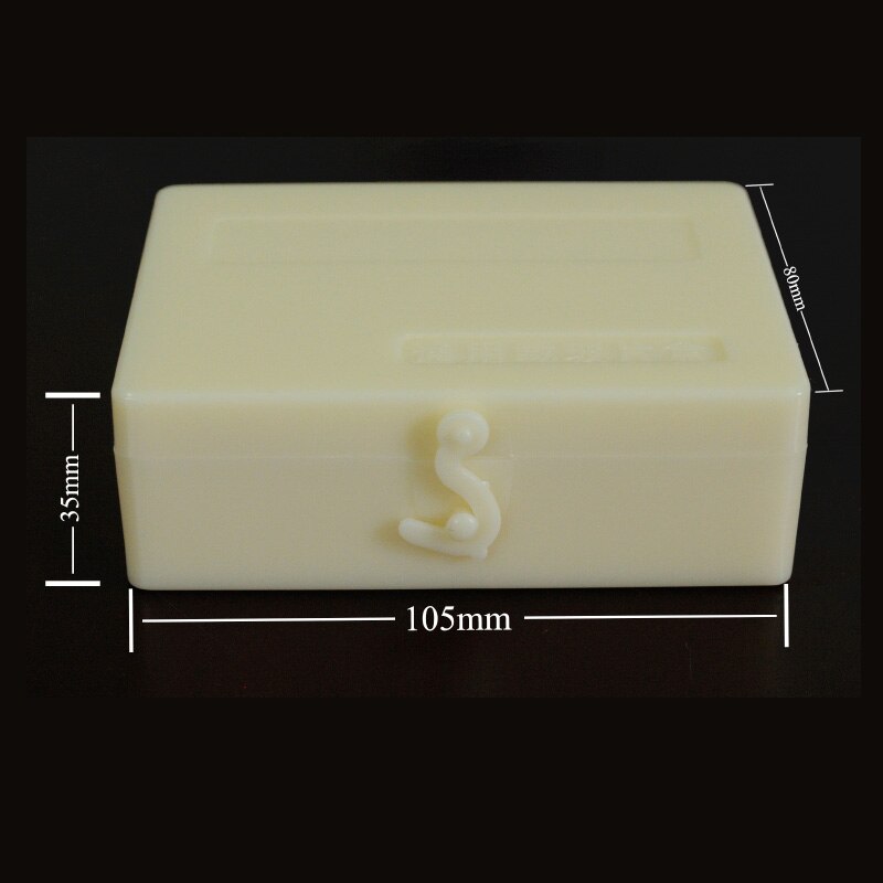 Universal Plastic Microscope Slide Box Microscopio Slides Slice Storage Case