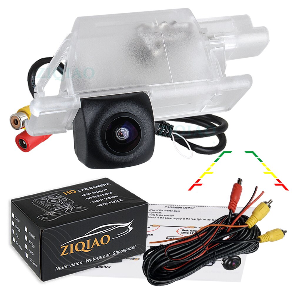 ZIQIAO-cámara de visión trasera para coche, accesorios de aparcamiento para Peugeot 508, sedán, SW, RXH, 301, 208, 308, 408, , 3008, HS096: 600P HS096A
