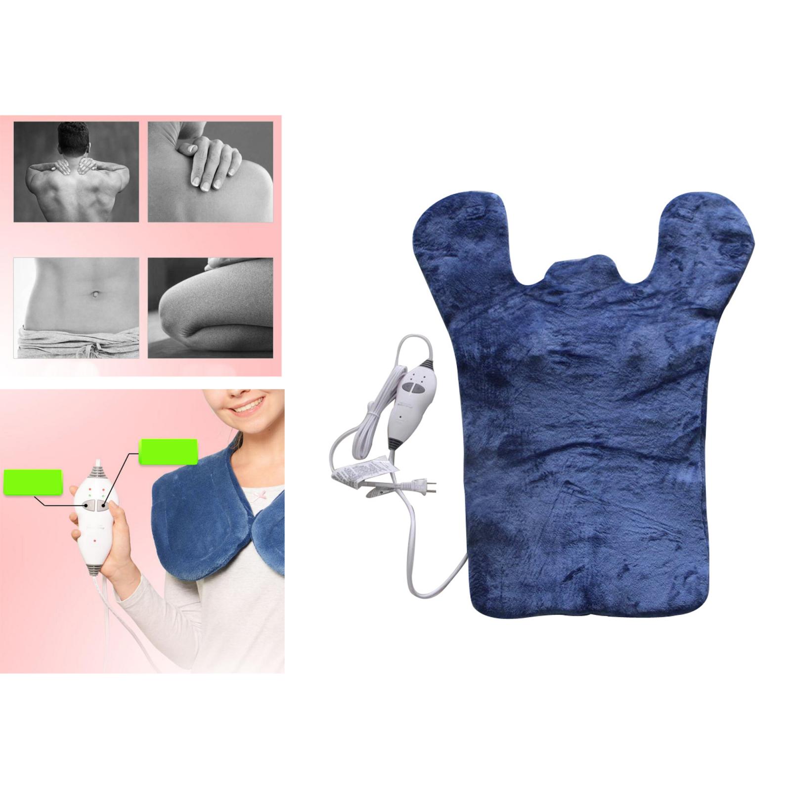 Large Heating Pad for Back and Shoulder 24'x32' Heat Wrap with Fast-Heating Therapeutic Electric Heat Pad Wrap Neck Shoulders