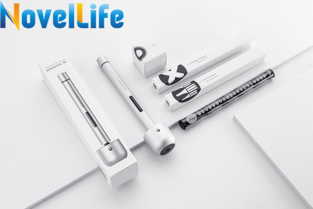 Wowstick-Mini-tournevis électrique sans fil, tournevis électrique de précision à batterie, 20 pièces, jeu de tournevis magnétique S2