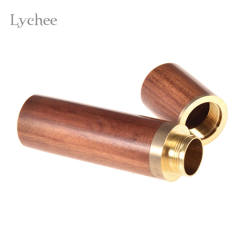Lychee Life 1pc portátil de madera palillo titular cocina Bar comedor decoración de la Mesa de almacenamiento palillo artesanal caja