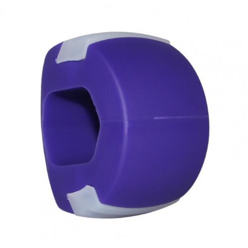 Second-generation Face Masseter jawline Jaw Jawrsize Muscle Exerciser chew ball chew bite breaker training Thin face: Purple