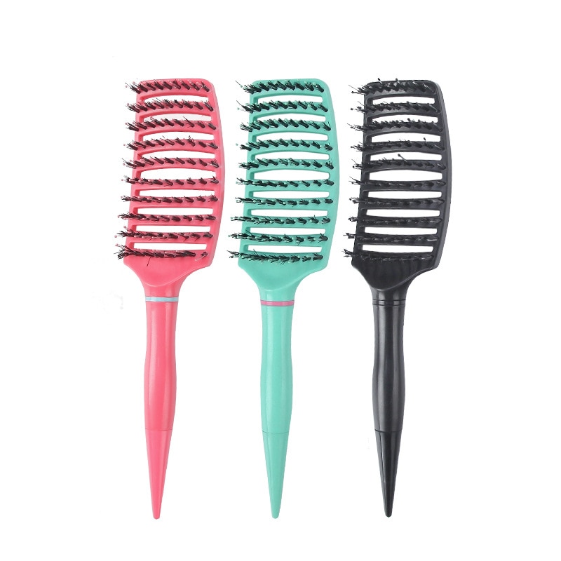 Démêler brosse à cheveux cuir chevelu Massage peigne à cheveux démêlant brosse pour cheveux bouclés brosse démêlant brosse à cheveux femmes hommes Salon