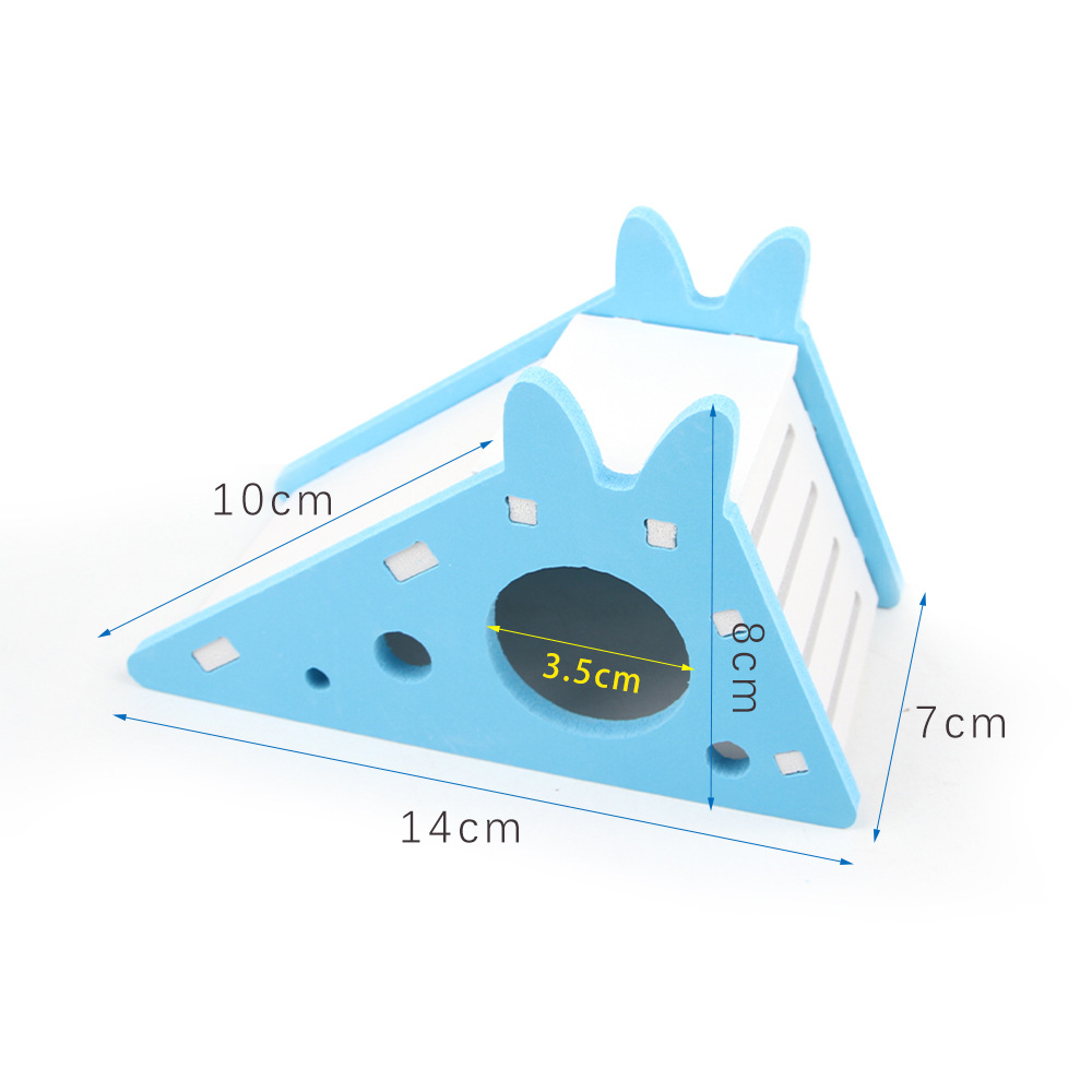 Hamster Slide Golden Bear Splicing Arched Play Ladder Nest Relaxation Hamster Toy