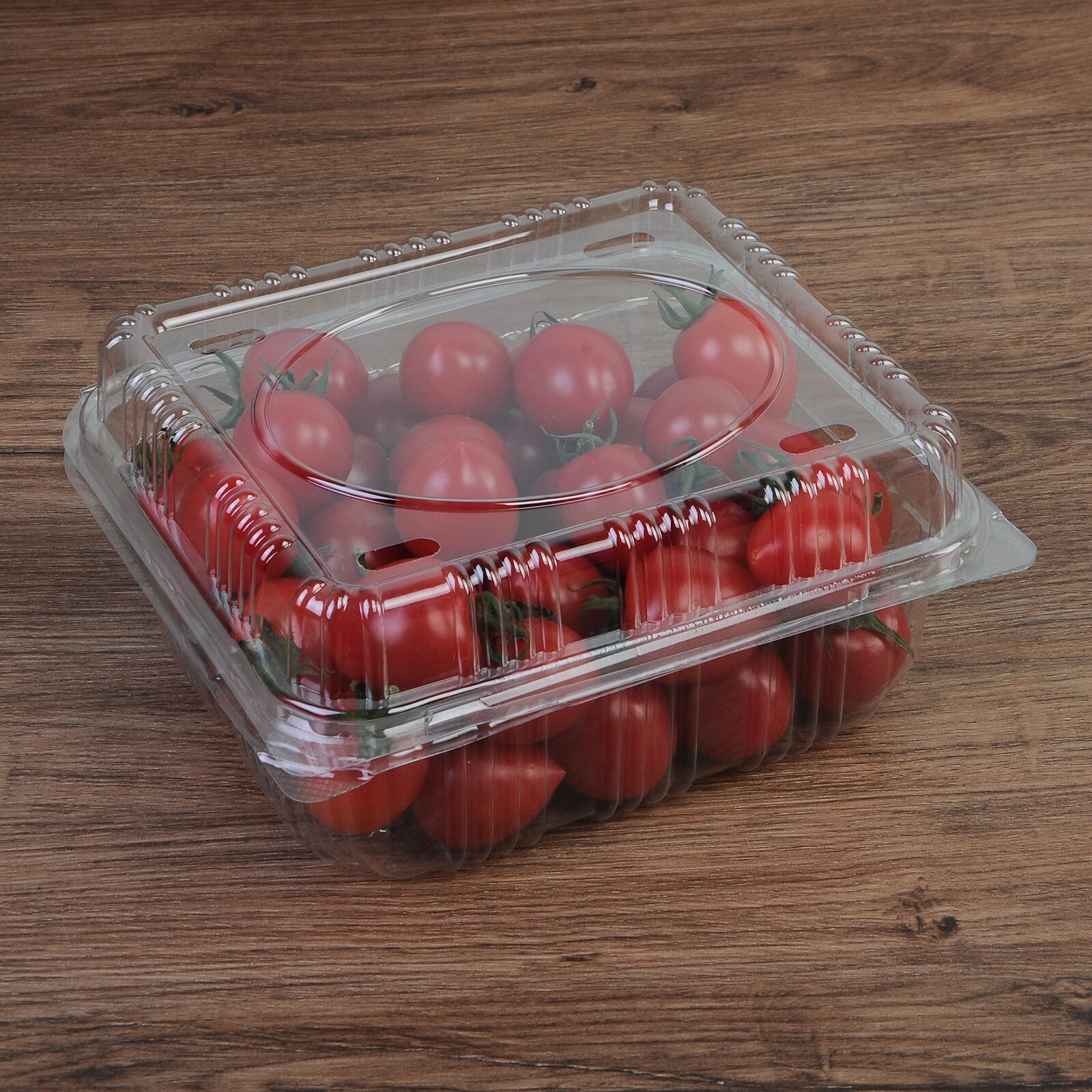 Disposable About 1000g Transparent Plastic Fruit Salad Box Fruit Box Portable out Fruit Box Lunch Box Fruit Box Packaging Box