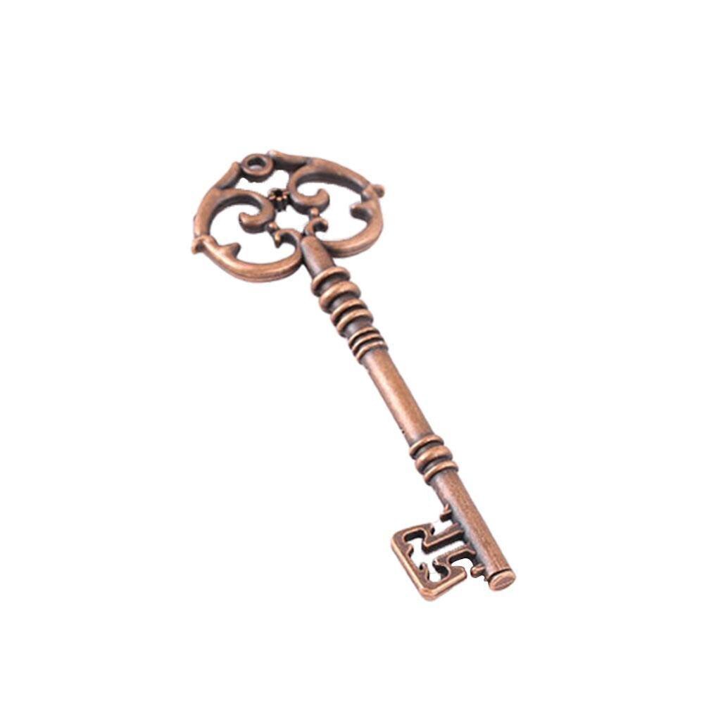 1Pc Antiek Brons/Goud/Zilver Kleur Key Charm Hangers Bedels Vintage Maken Handgemaakte Sleutel Sieraden Decoratie Voor diy H5D4: b