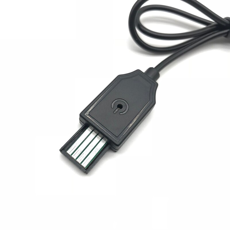 Usb til  dc 3.5mm 5.5mm laderadapterkabel 5v til 4.2v sterkt lys lommelykt frontlys ladekabel 18650 spesiell