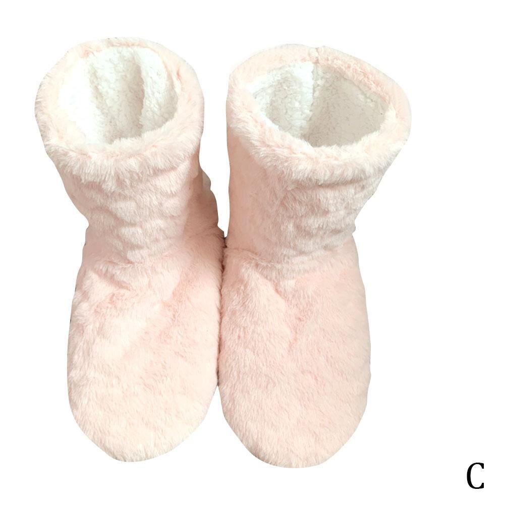 1 Pair Thick Socks Slipper Warm Ultra-Plush Anti-Slip High Floor Indoor Boots Winter Floor Long B9S4: C / 43